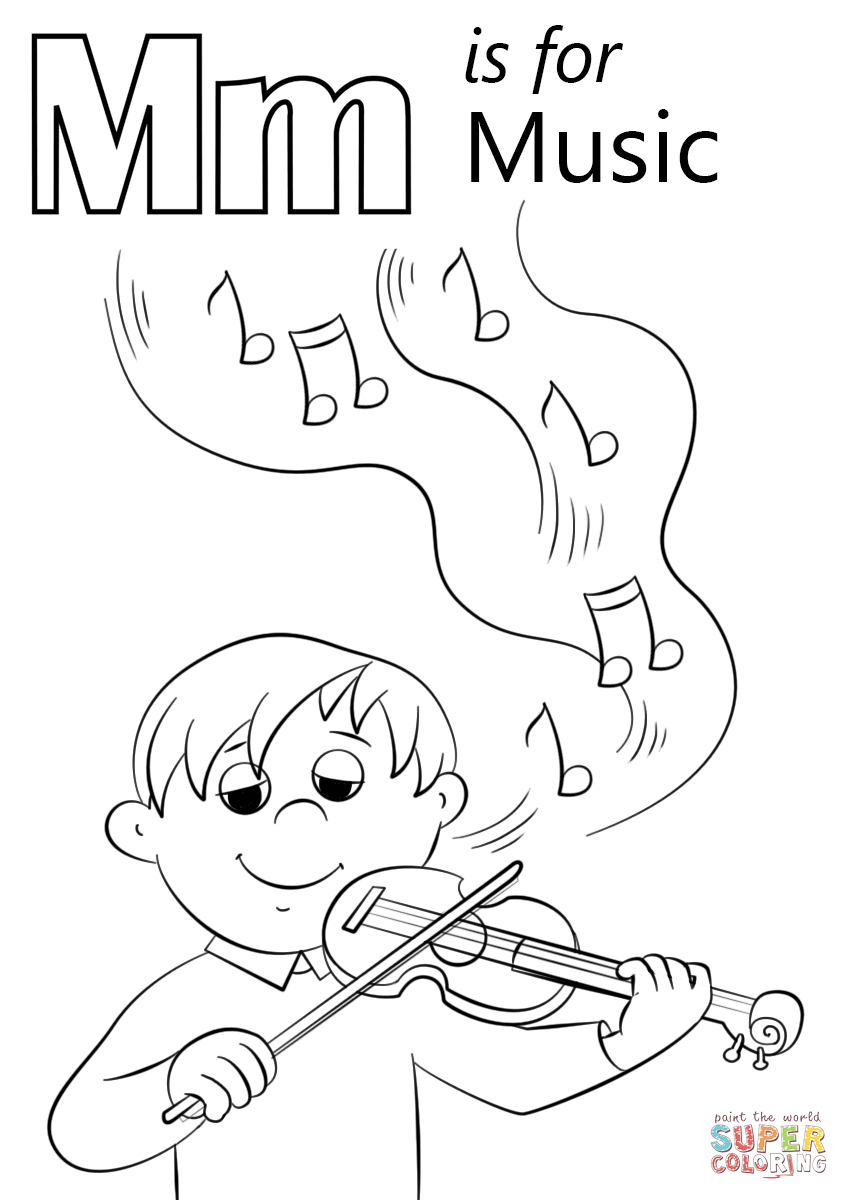 45 M Coloring Pages 7