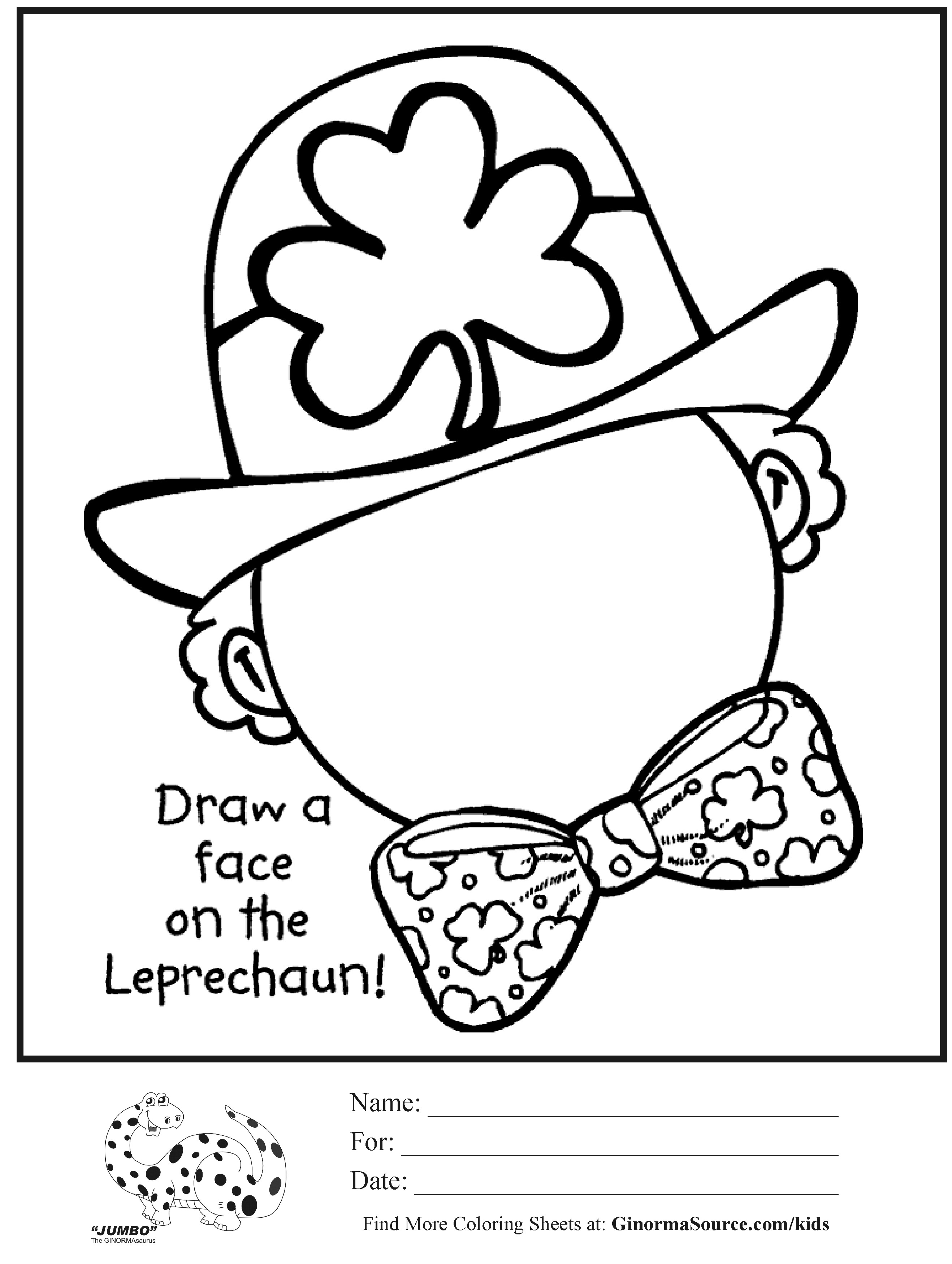 45 St Patrick Day Coloring Pages Free 10