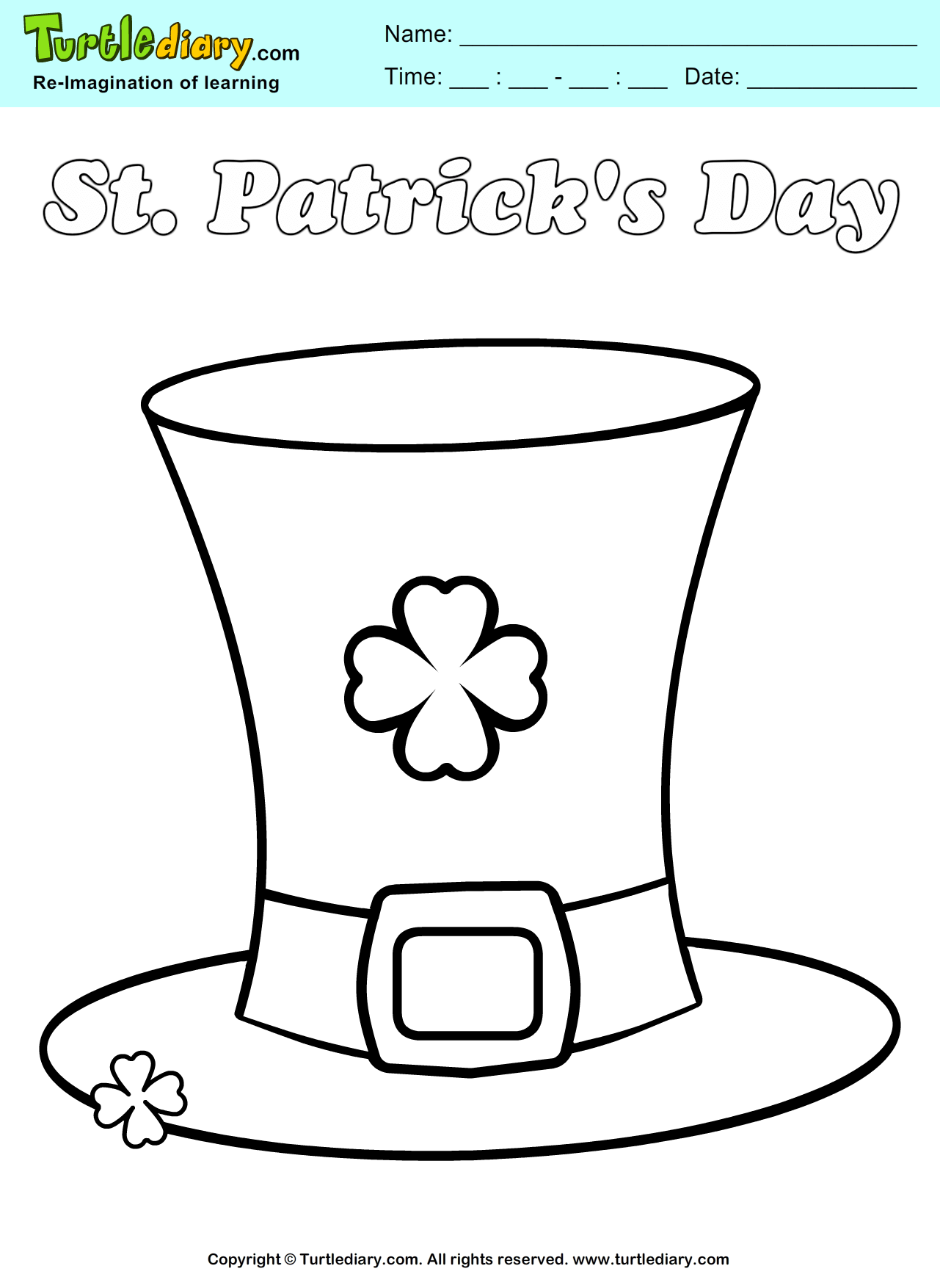 45 St Patrick Day Coloring Pages Free 15