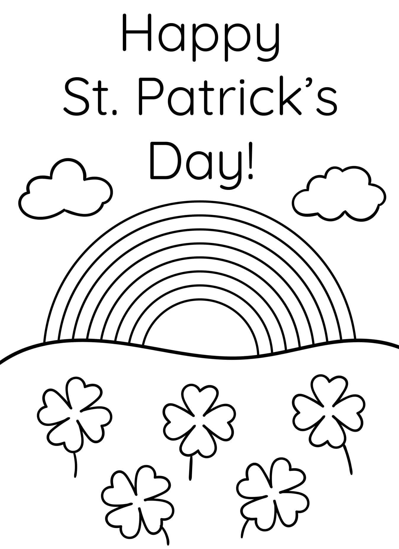 45 St Patrick Day Coloring Pages Free 18