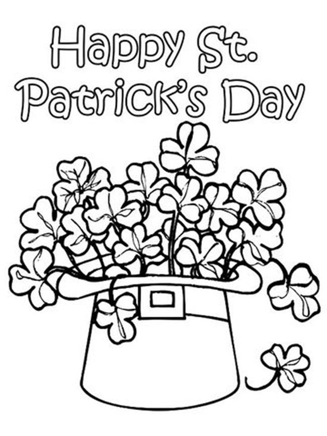 45 St Patrick Day Coloring Pages Free 20