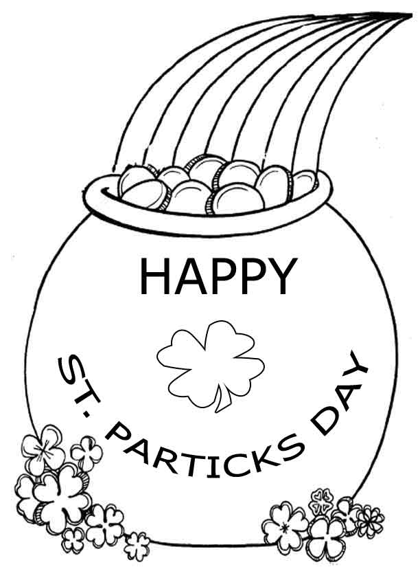 45 St Patrick Day Coloring Pages Free 22