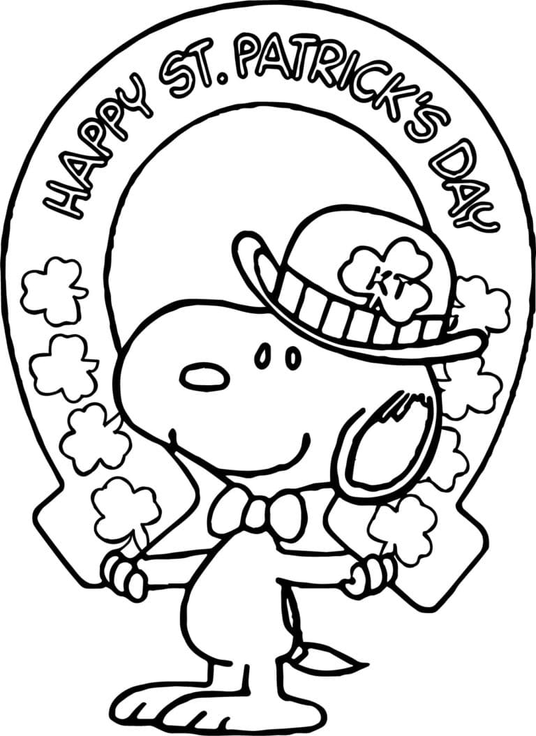 45 St Patrick Day Coloring Pages Free 29