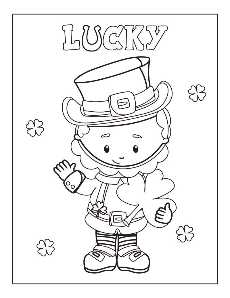 45 St Patrick Day Coloring Pages Free 30