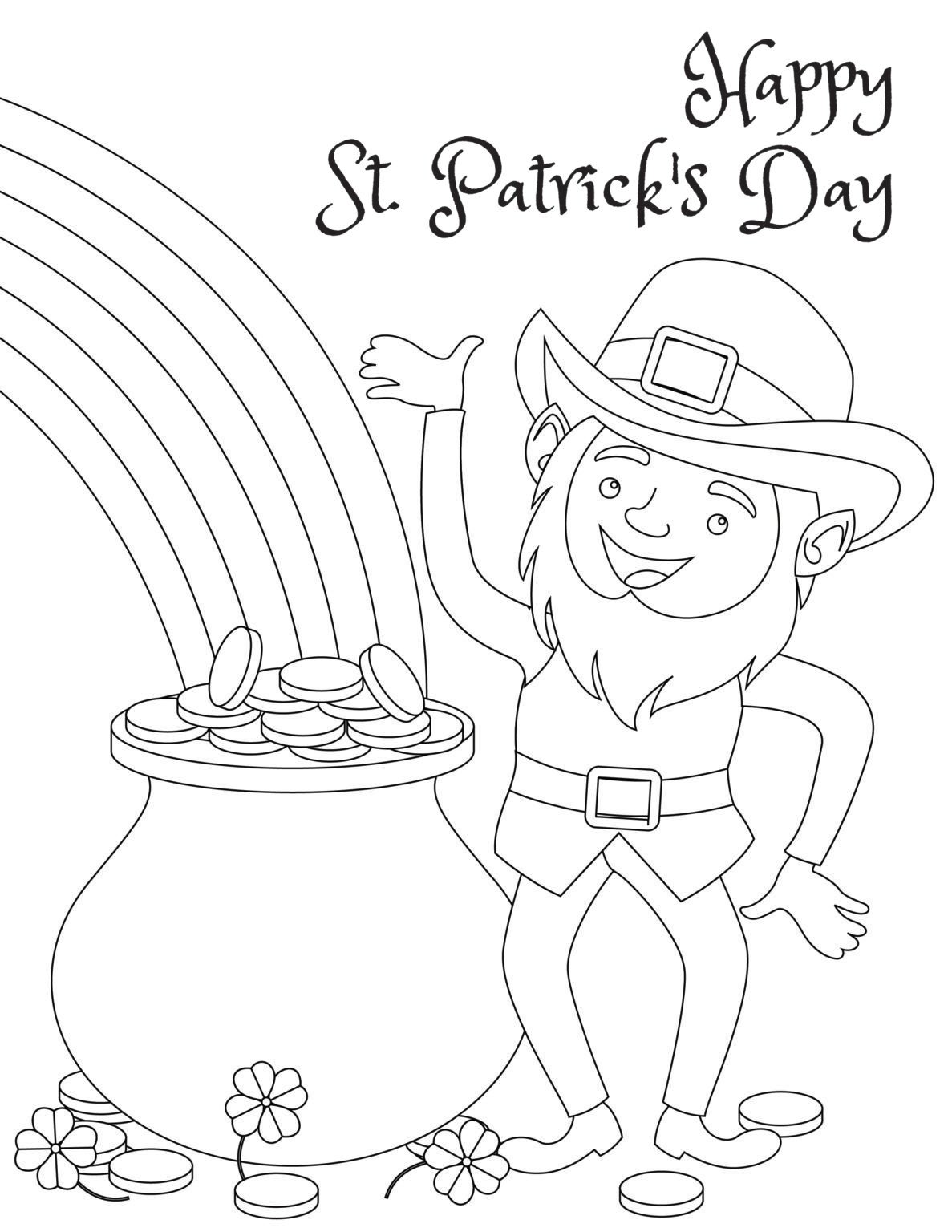 45 St Patrick Day Coloring Pages Free 34