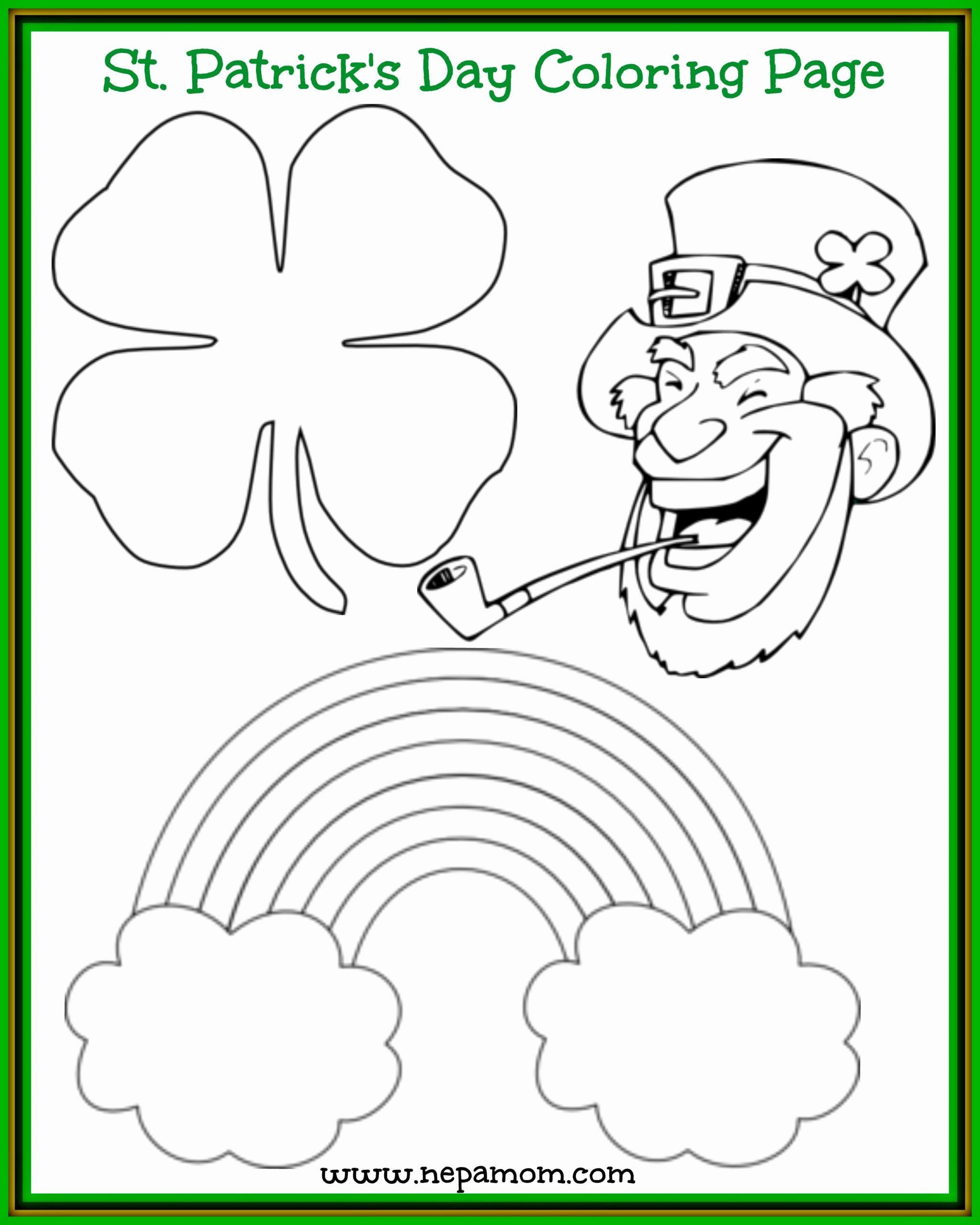 45 St Patrick Day Coloring Pages Free 36