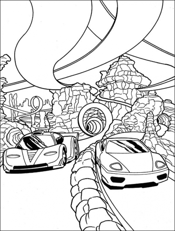 55 Race Cars Coloring Pages 38