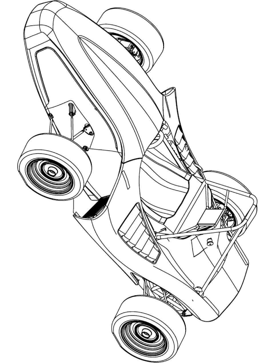 55 Race Cars Coloring Pages 39