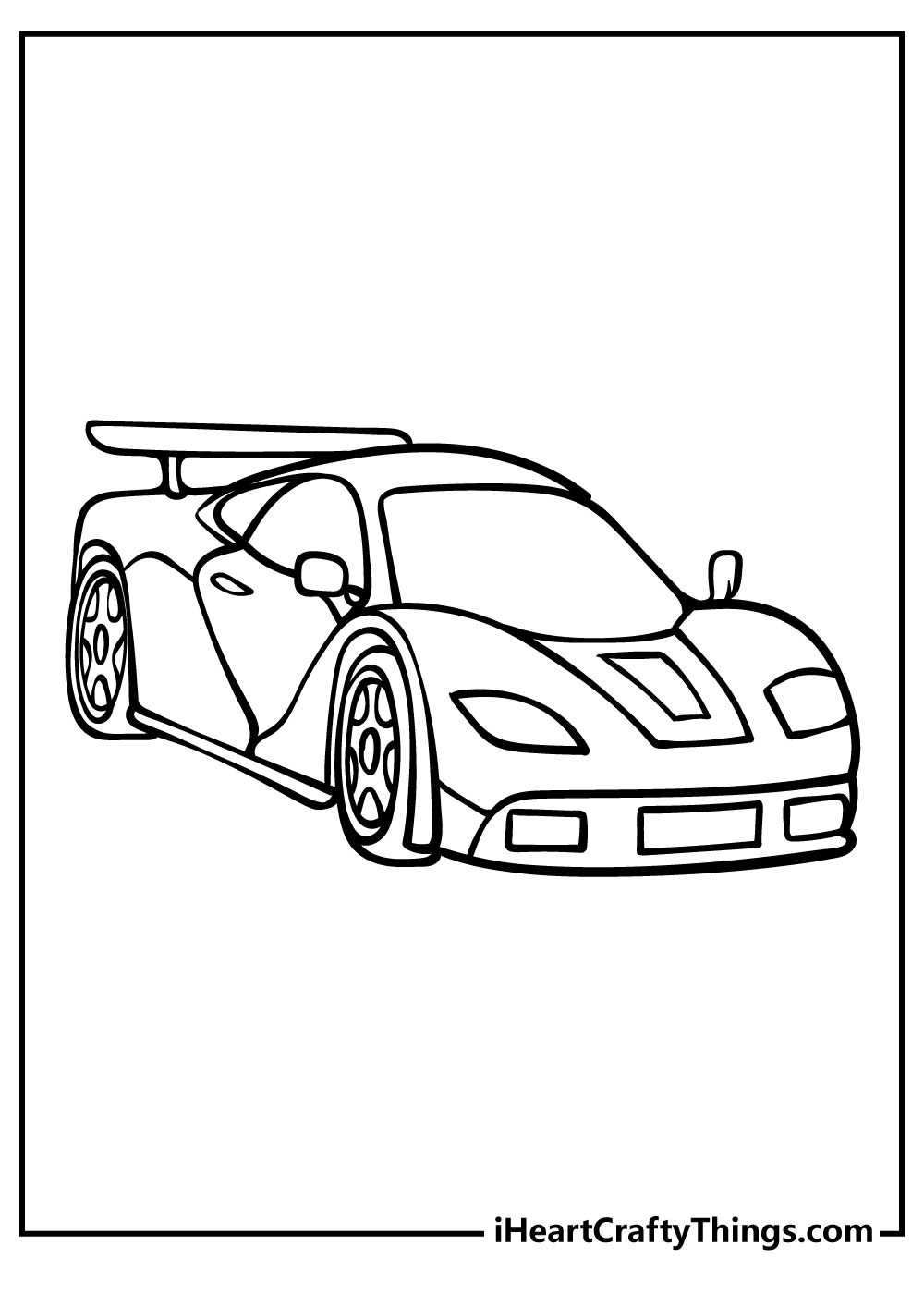 55 Race Cars Coloring Pages 40