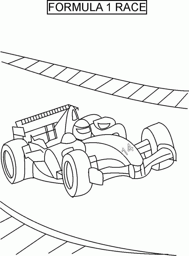 55 Race Cars Coloring Pages 41