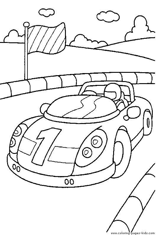 55 Race Cars Coloring Pages 44