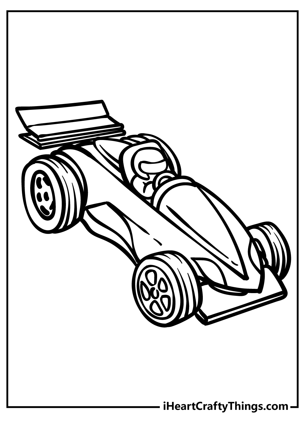 55 Race Cars Coloring Pages 46