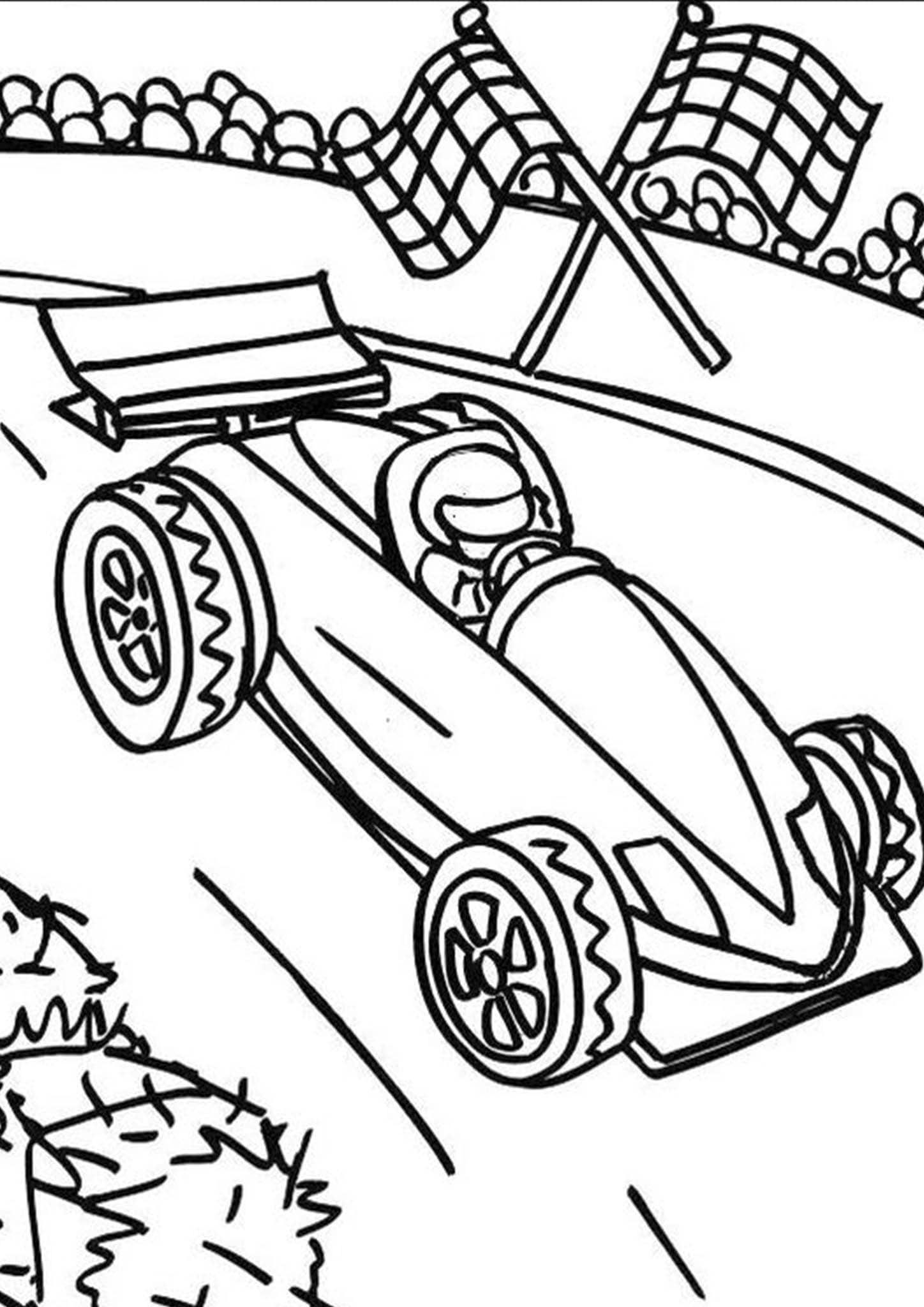 55 Race Cars Coloring Pages 49