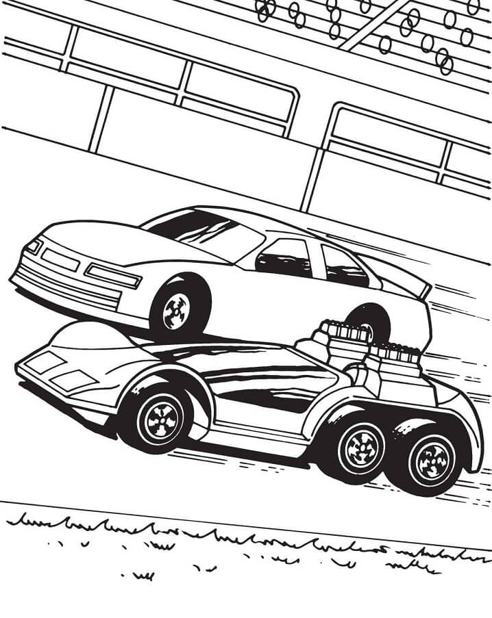 55 Race Cars Coloring Pages 54