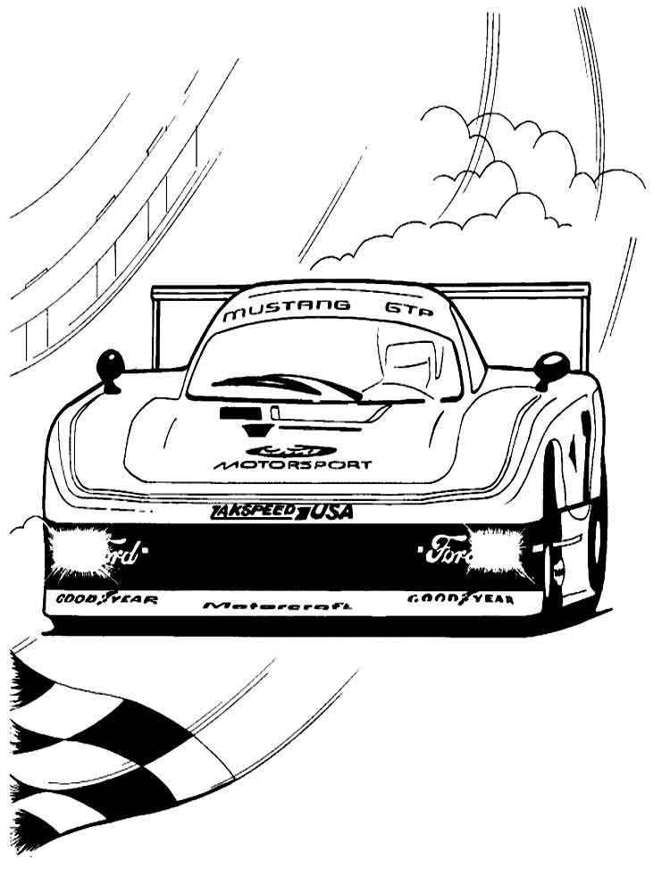 55 Race Cars Coloring Pages 59