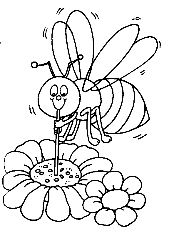 80 Printable Bee Coloring Pages 29