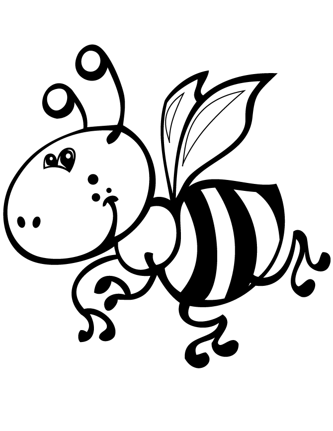 80 Printable Bee Coloring Pages 31