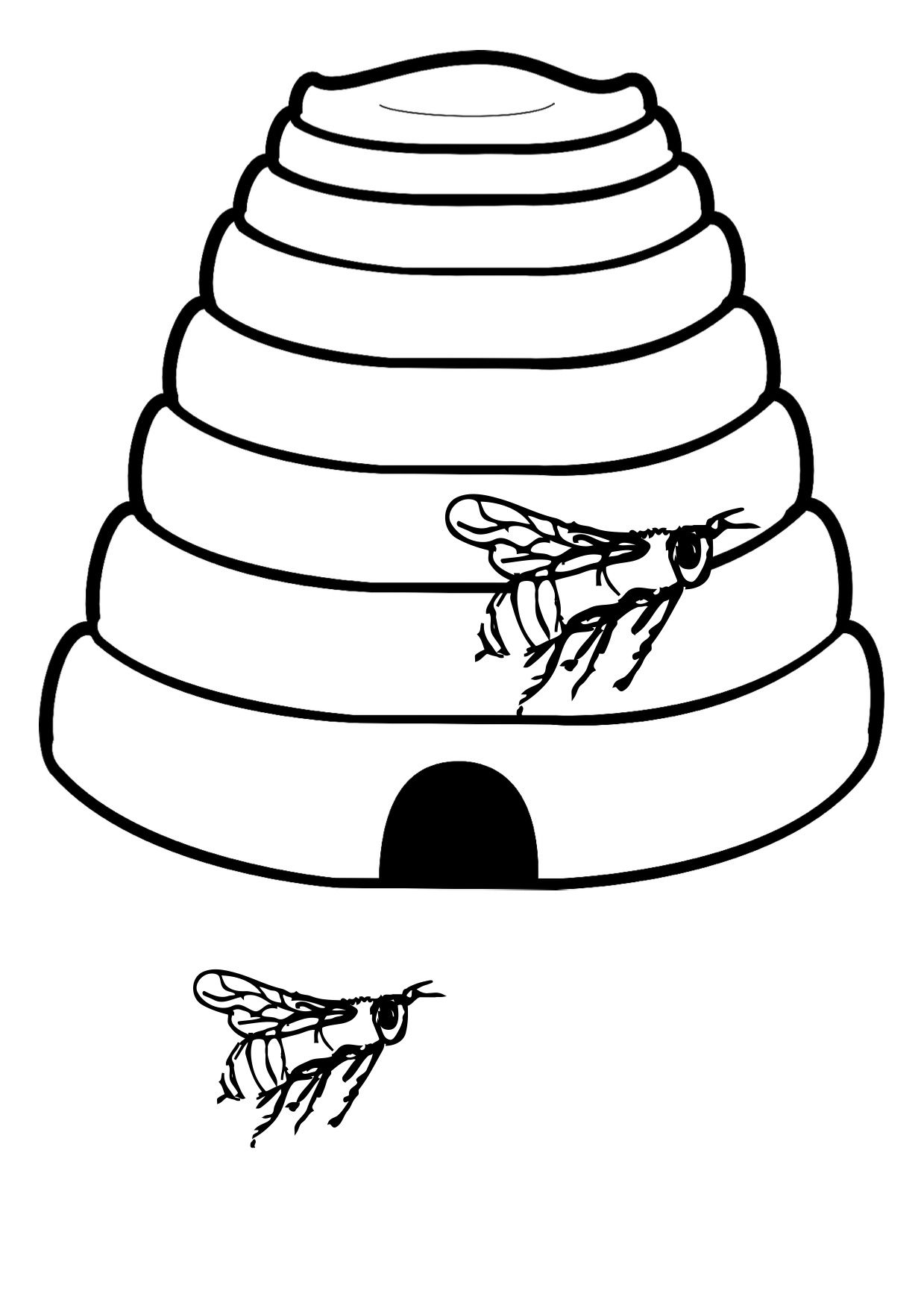 80 Printable Bee Coloring Pages 34