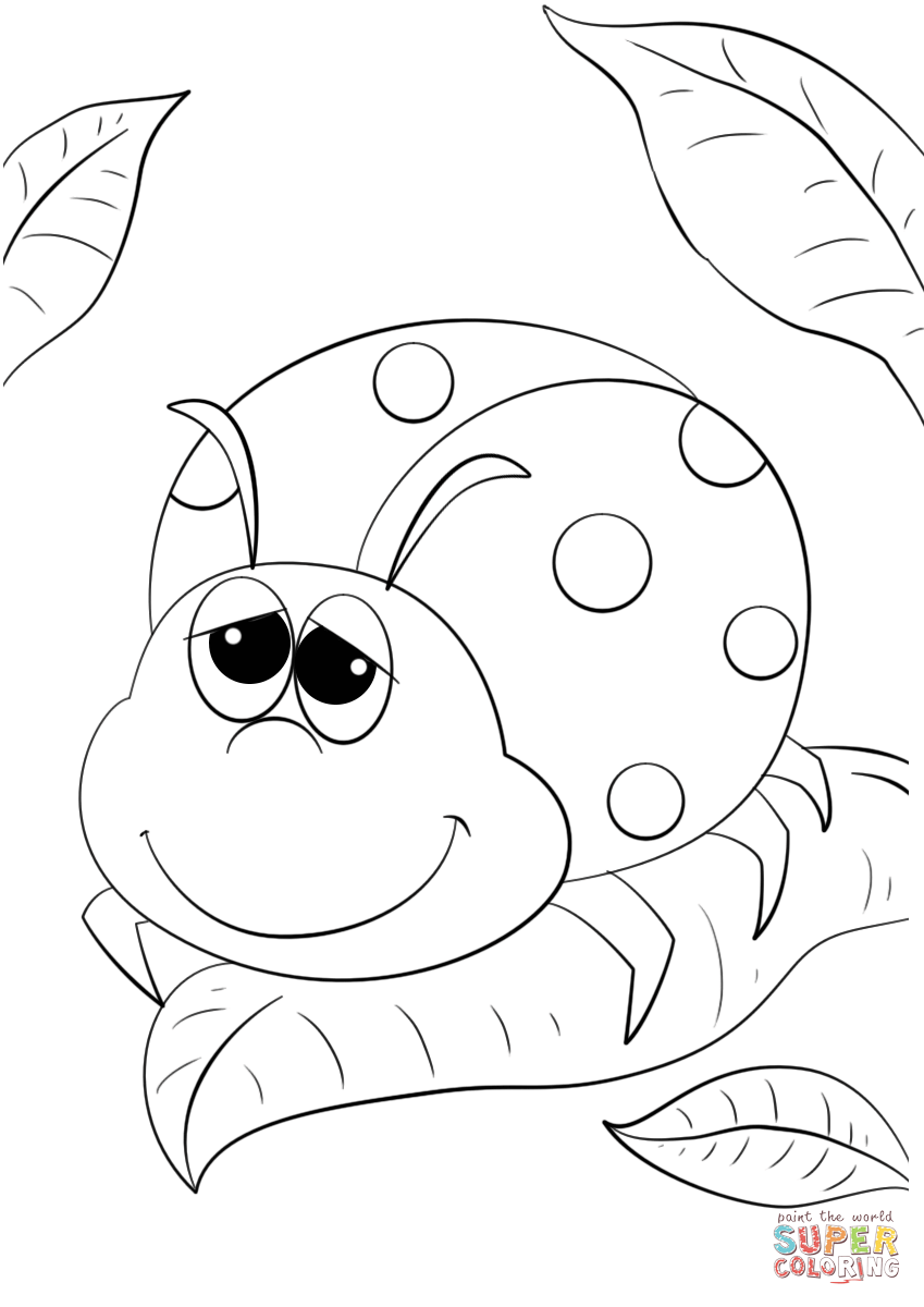 80 Printable Ladybug Coloring Pages 73