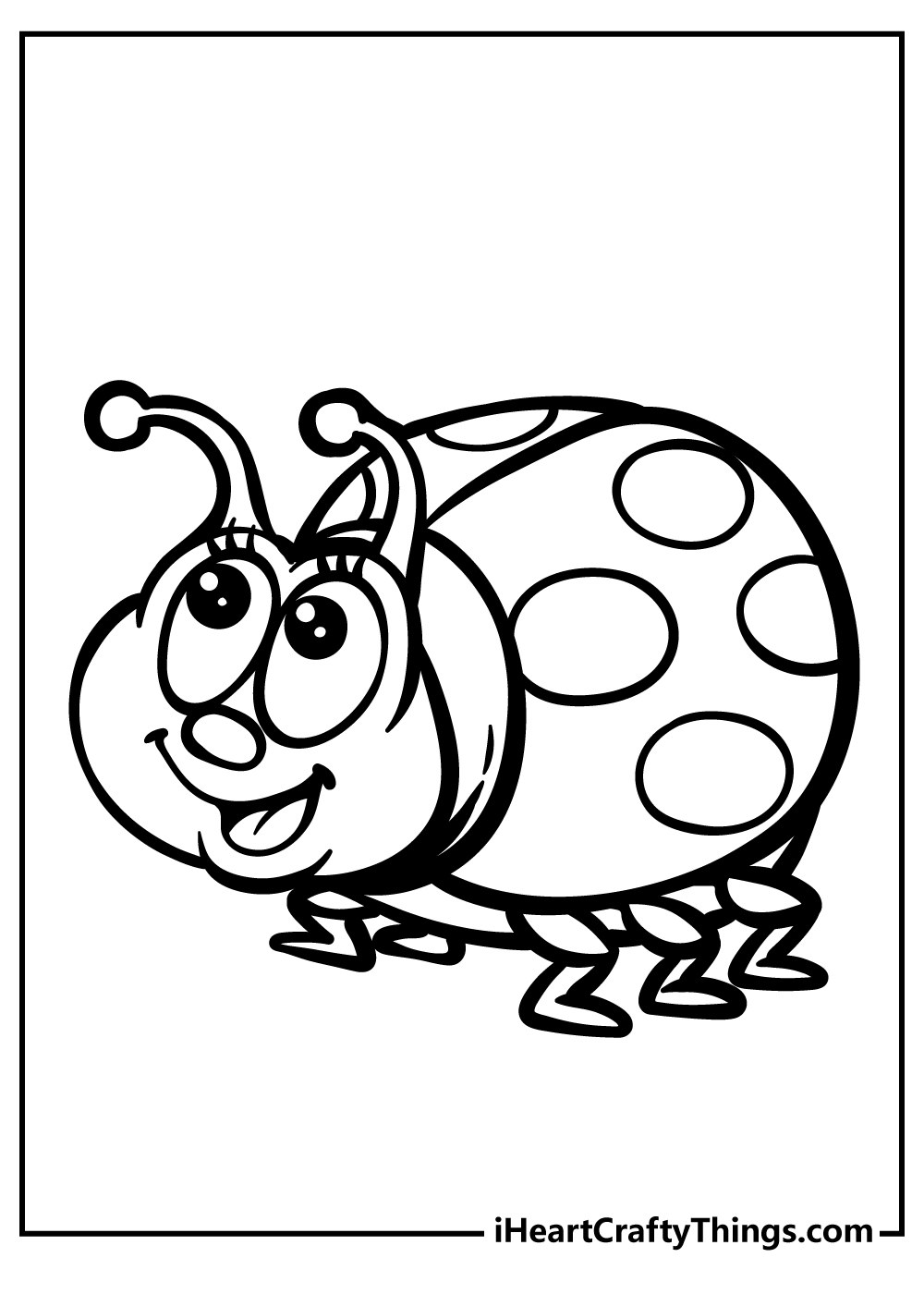 80 Printable Ladybug Coloring Pages 76