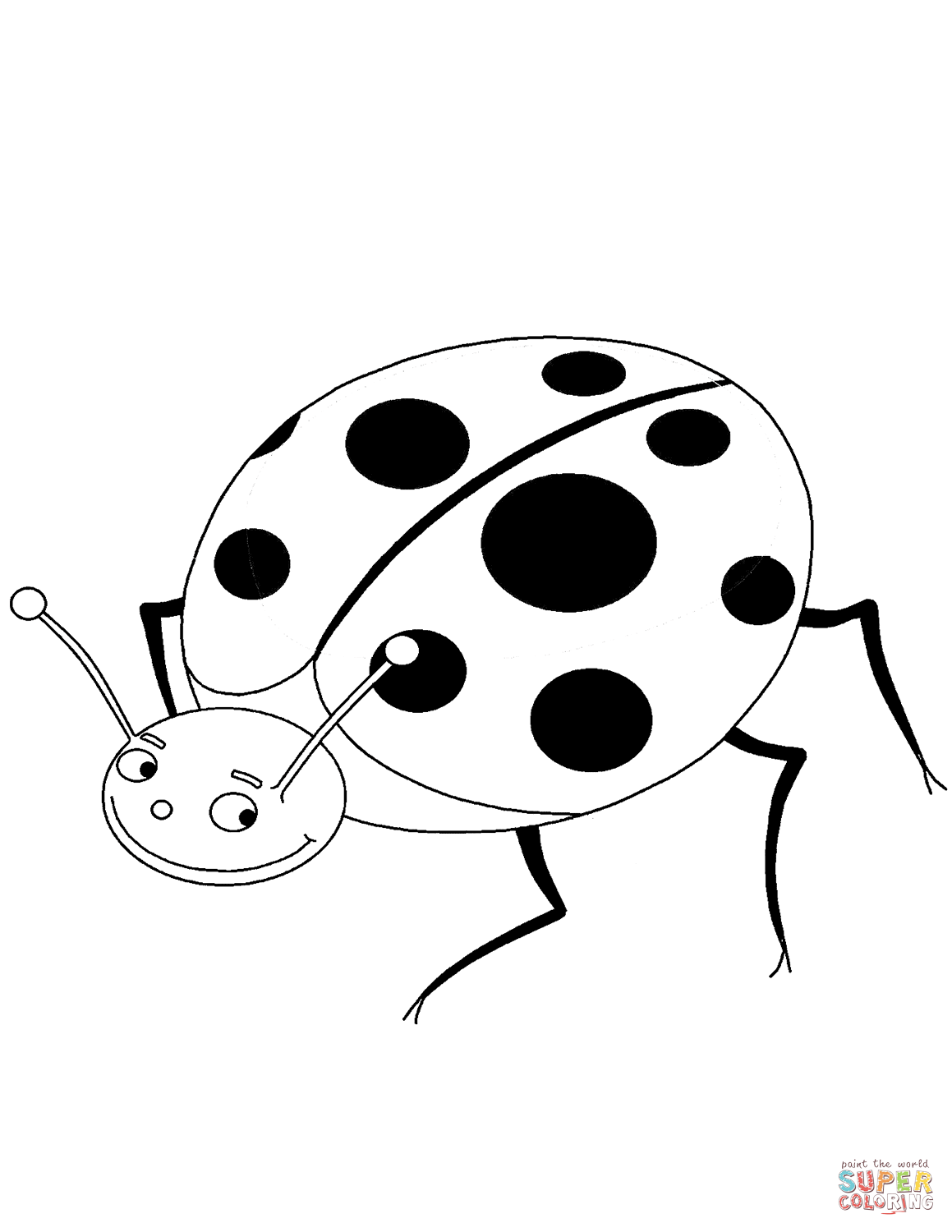 80 Printable Ladybug Coloring Pages 79