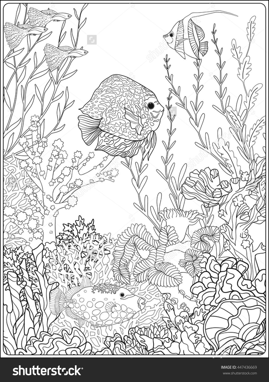 90 Printable Coloring Pages Of Ocean 82