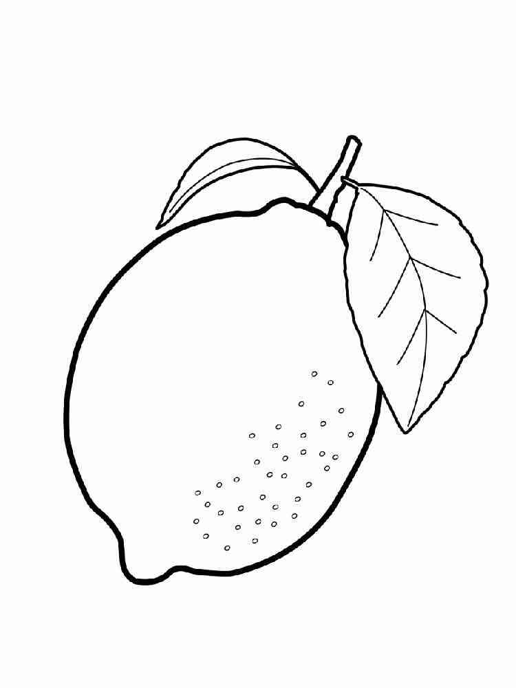 90 Printable Summer Fruits Coloring Pages 54