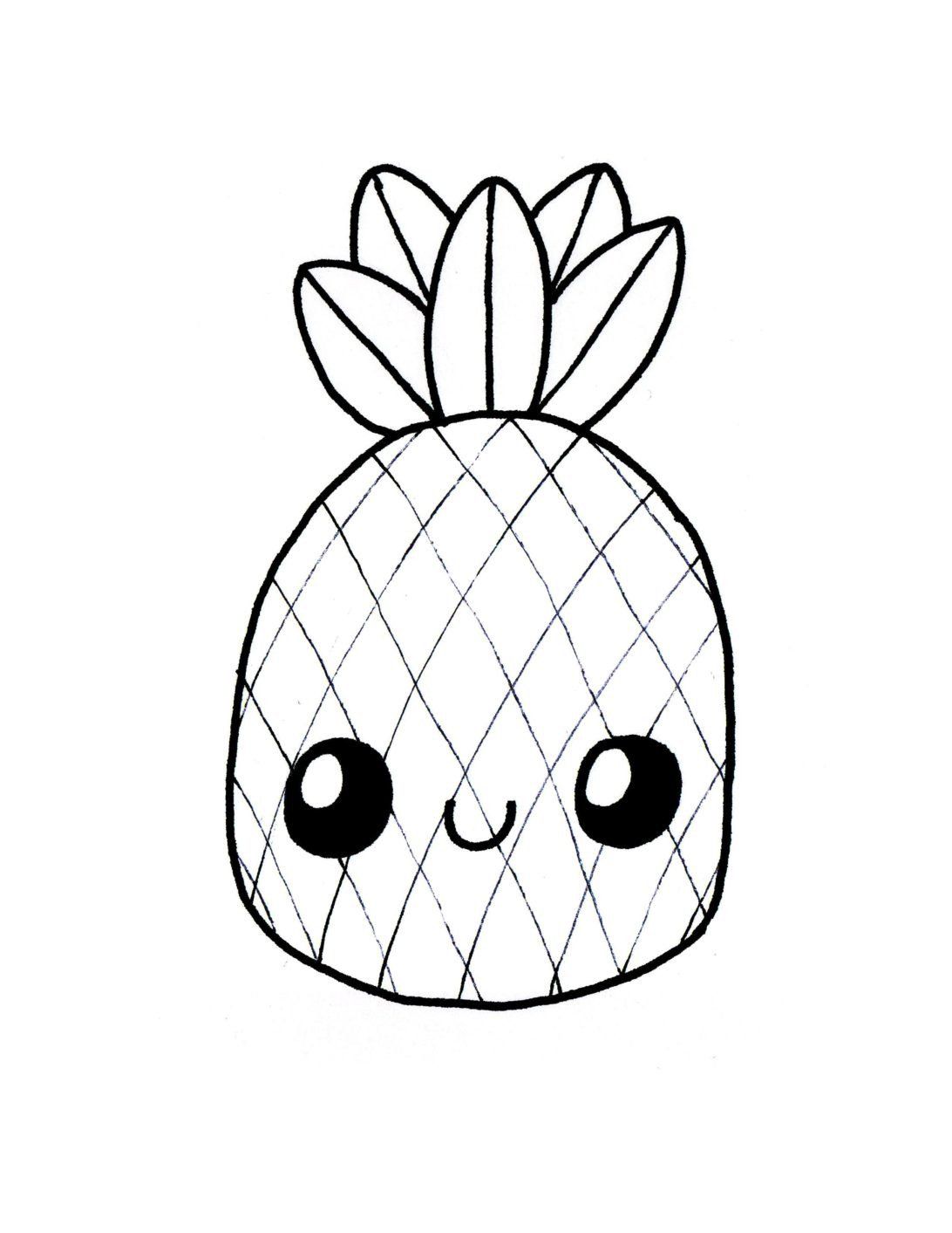 90 Printable Summer Fruits Coloring Pages 55