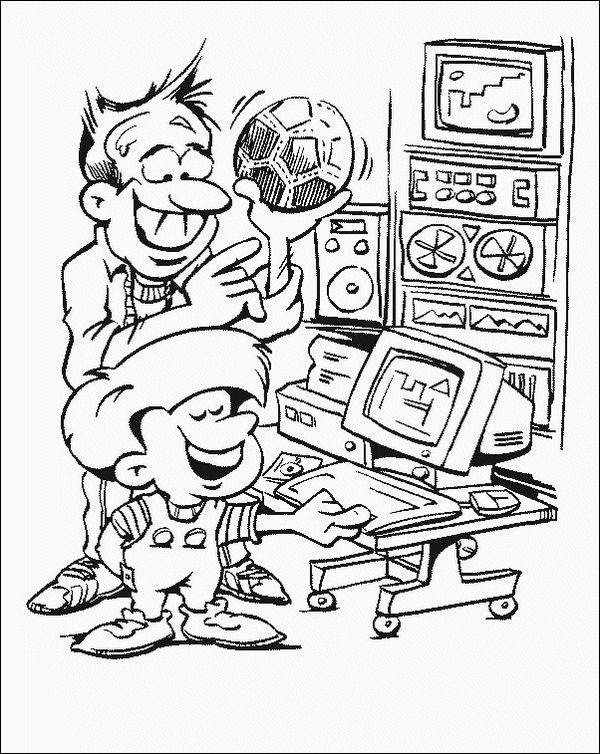 Get 85 Coloring Page Computer Ideas 12