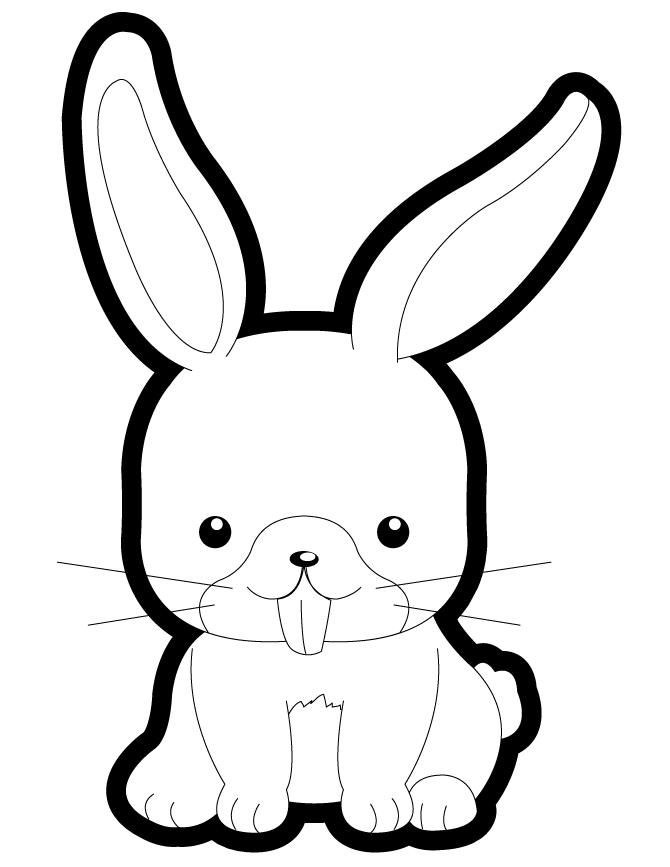 60 Printable Easy Cute Coloring Pages 3