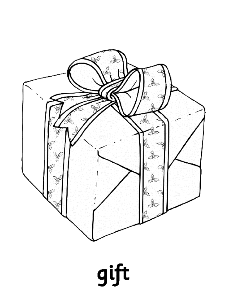 Get 85 Christmas Gift Coloring Pages Ideas 20