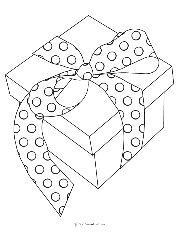 Get 85 Christmas Gift Coloring Pages Ideas 21