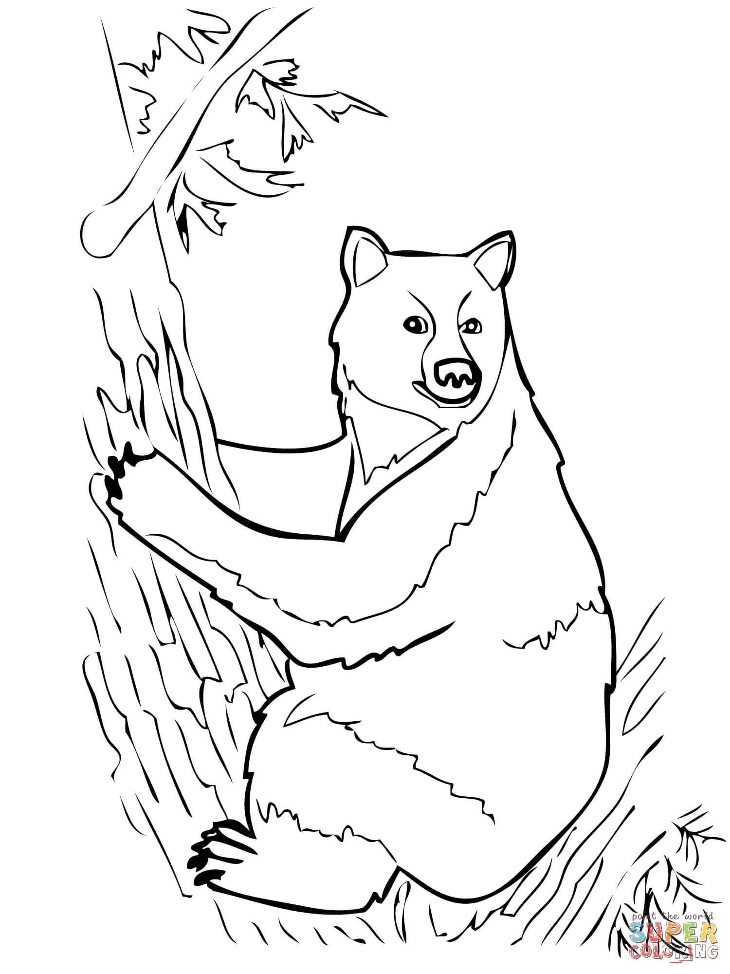 Get 85 Free Coloring Pages Bears Ideas 13