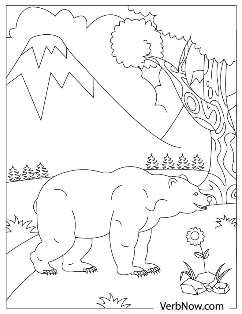 Get 85 Free Coloring Pages Bears Ideas 9