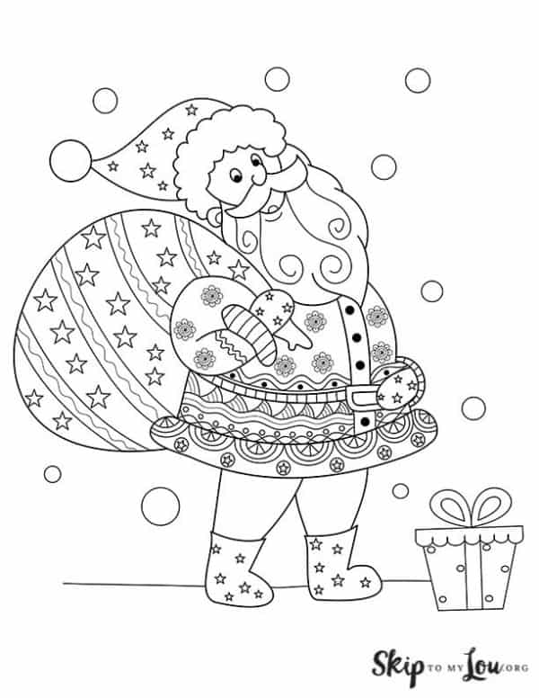 Get 85 Mrs Claus Coloring Sheet Ideas 65