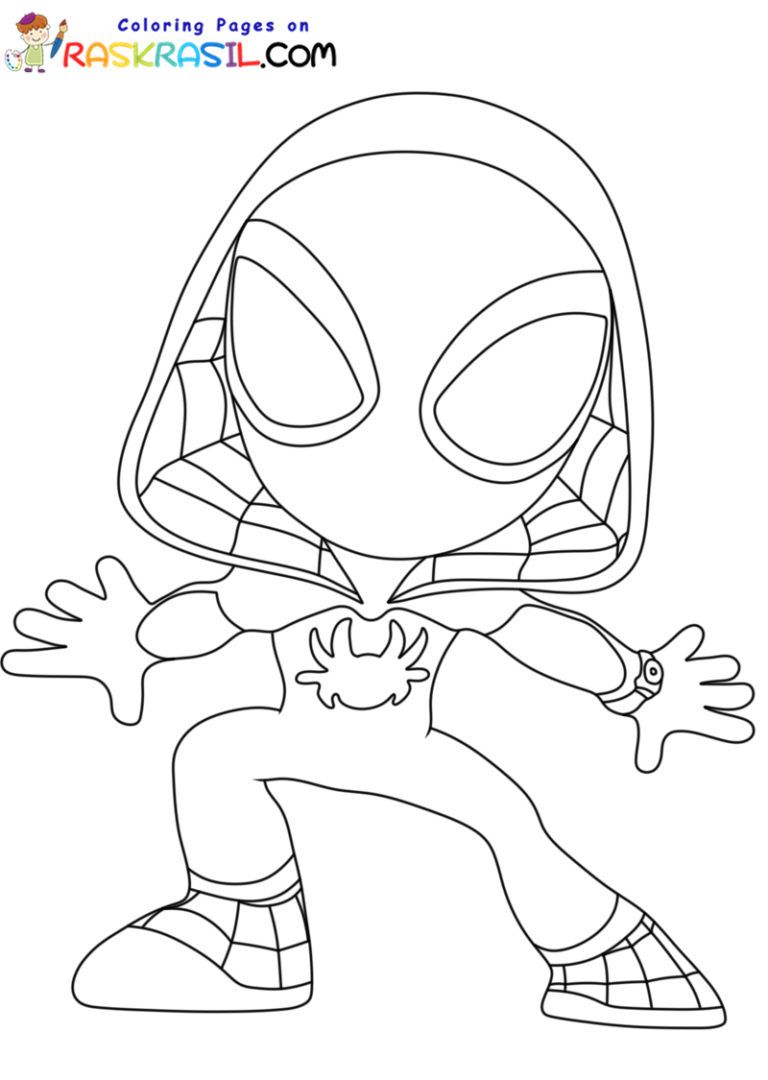 Get 85 Spider Coloring Pictures Ideas 12