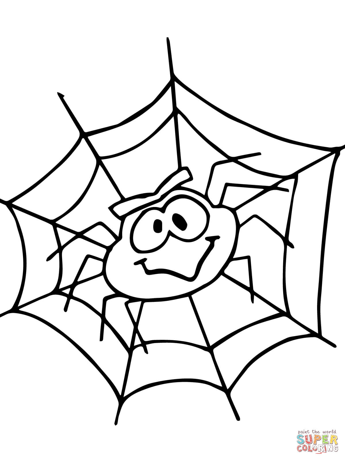 Get 85 Spider Coloring Pictures Ideas 9