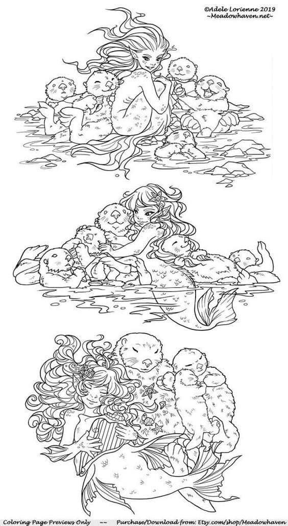 Save 60 Coloring Pages Sea Otter Ideas 37