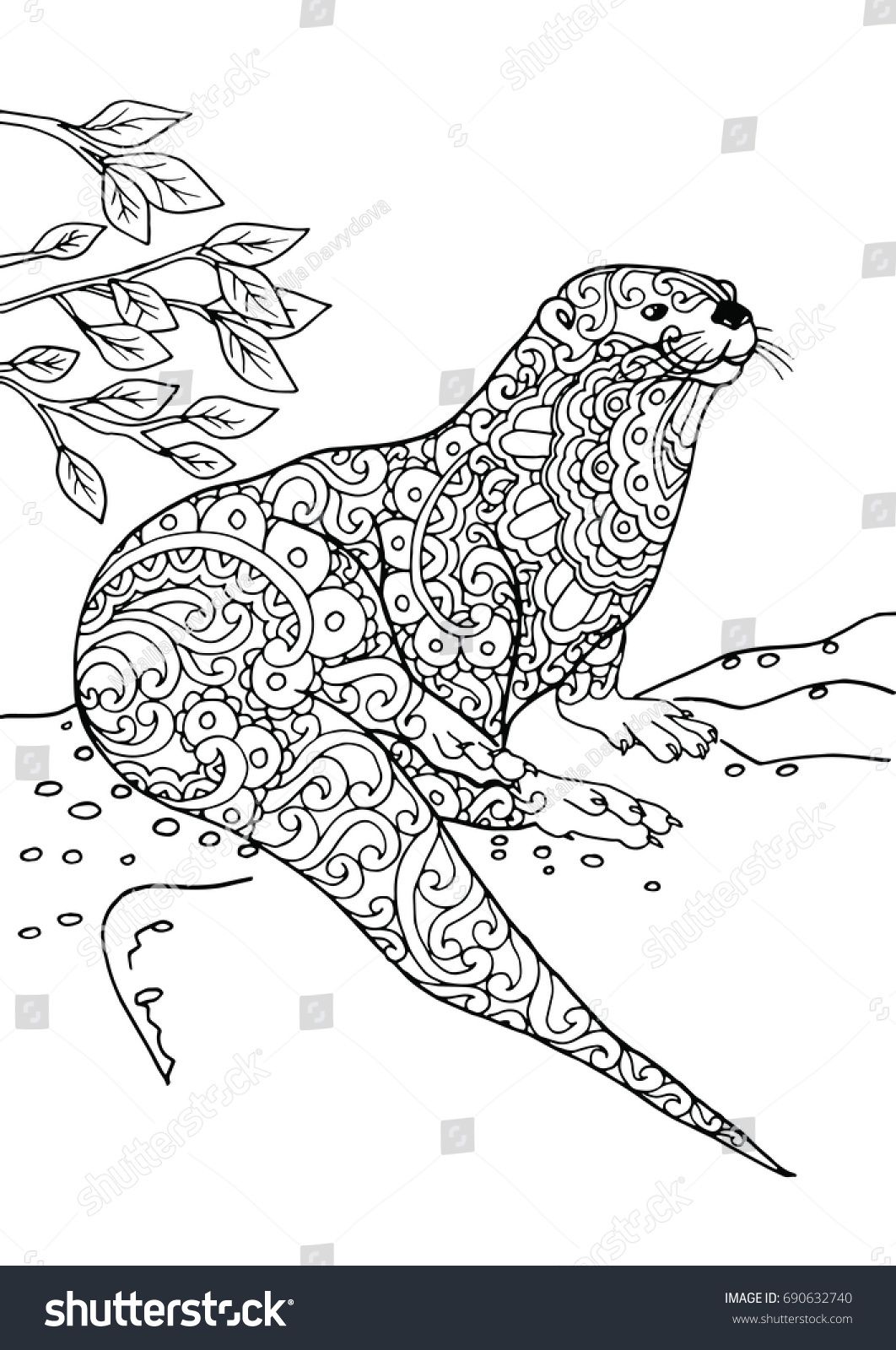 Save 60 Coloring Pages Sea Otter Ideas 41